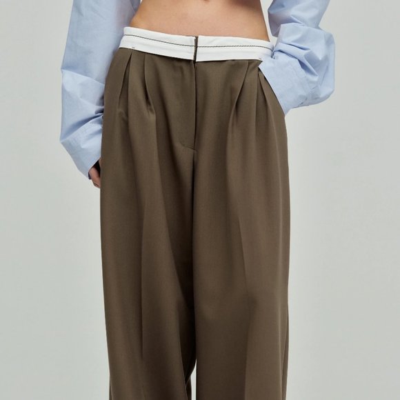 Source Unknown Reversed Waistband Trousers - Picture 4 of 8